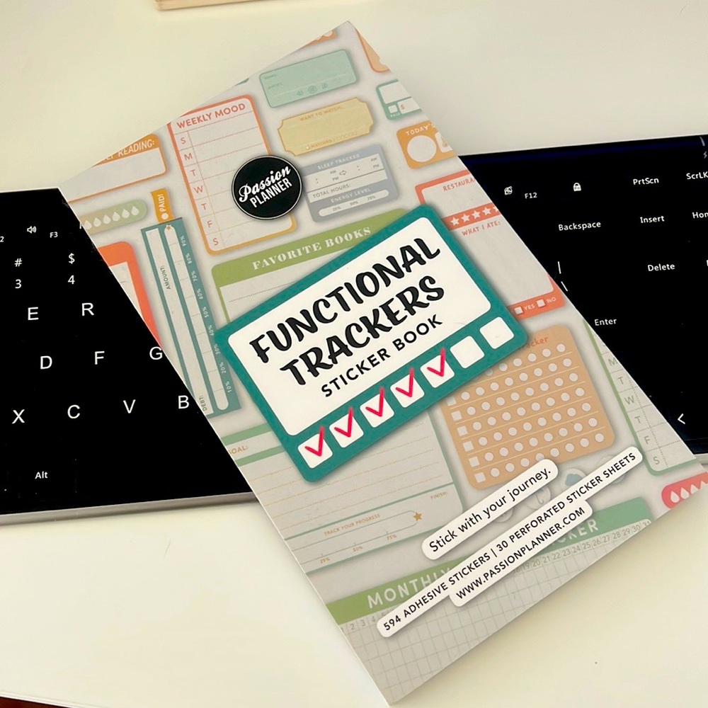 Passion Planner Functional Tracker Stickers